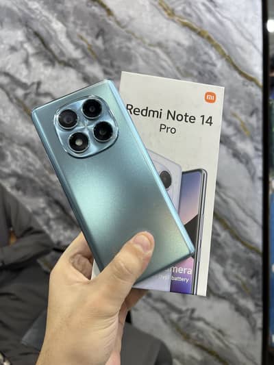 Redmi Note 14 pro 12/512 11 months warranty
