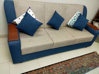 7 SEATER SOFA SET WITH TABLE