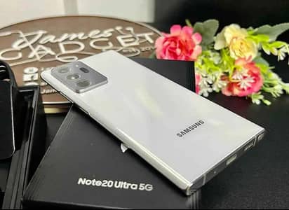 Note 20 Ultra 5G 12+256gb no dot no shed no line with box s pen ni he