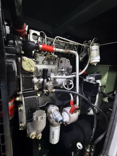 Perkins generator with sound prof conopy