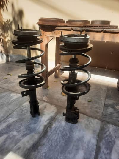 suzuki liana and baleeno kay front shok and front and reer hub