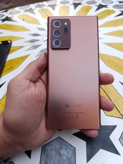 Samsung Galaxy Note 20 Ultra  8/256 official PTA APPROVED