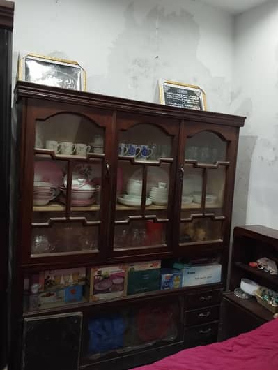 Showcase for sale made of Tali wood