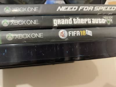 Xbox one x series x cds DVDs GTA fifa need for speed ps