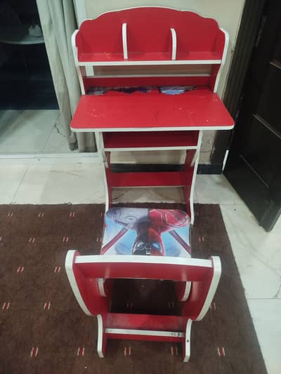 Kids Study Fun Chair Table Set