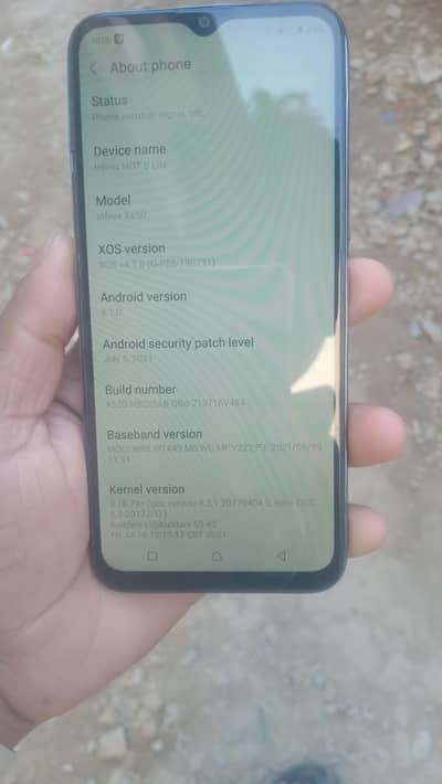 Infinix Hote 8 lite sell