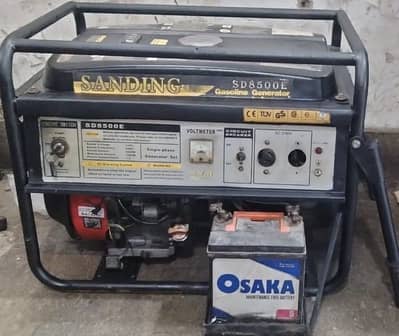 7 KVA SANDING Petrol Generator | Pure Copper | 425cc | Electric Start