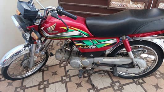 CD 70 21/22 saf bike copy later ok multan