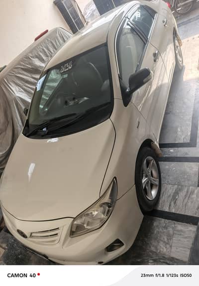 Toyota corrola Xli 2012