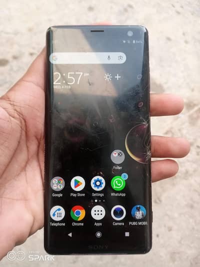 Sony xz3 gaming mobile pubg 60 fps pta aproved read description