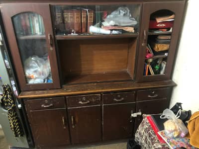 cupboard pure wood sheesham.