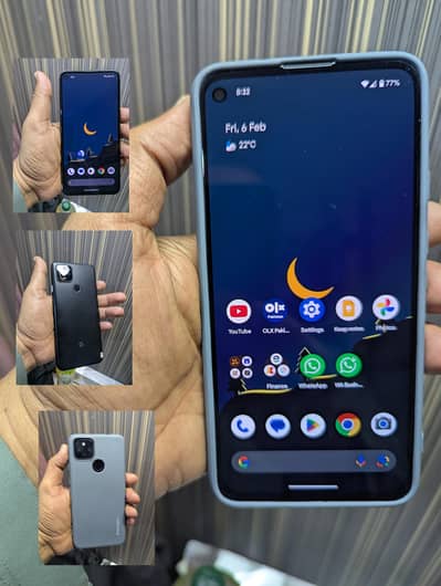 google Pixel 4A 5G official PTA approve Dual sim. . . 03212281279