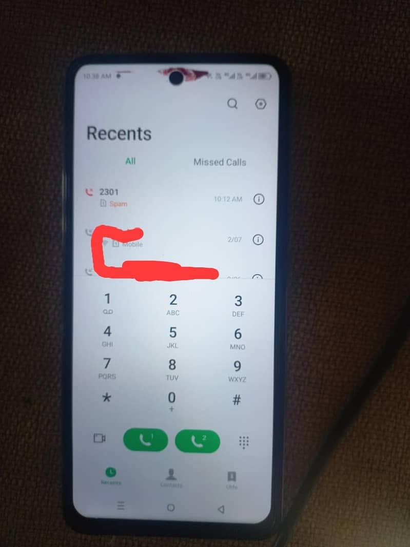 صرف سکرین پر نشان ہے 6