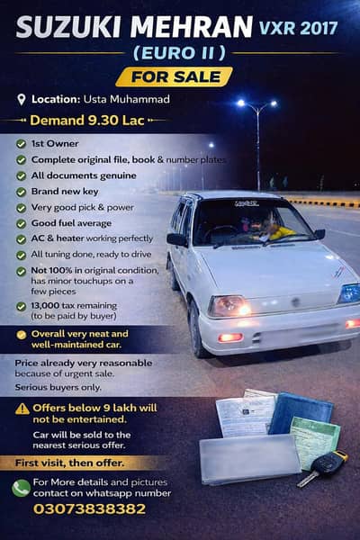 Mehran vxr euro ii  2017