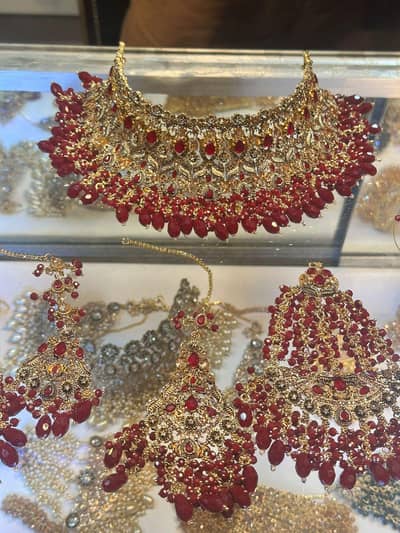 Turkish Rajwari set gold polish