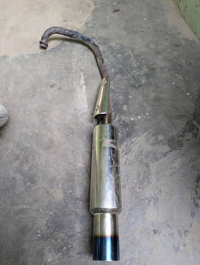 HKS Exhaust With Bend Pipe For Yamaha YBZ