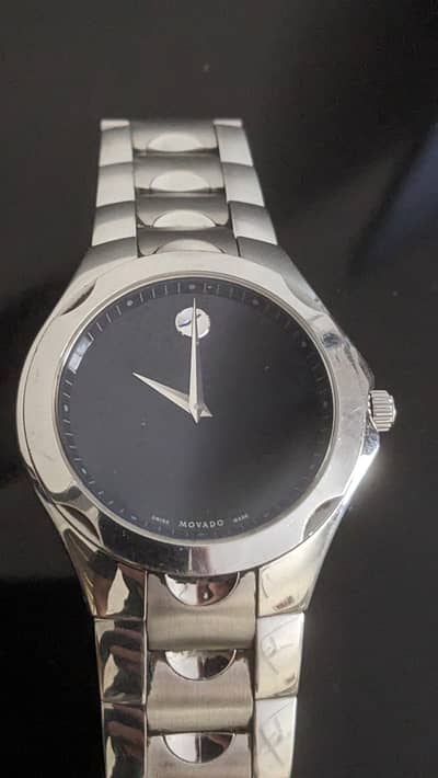 Movado Luno 84 G1 1853 Men's Stainless Steel Watch