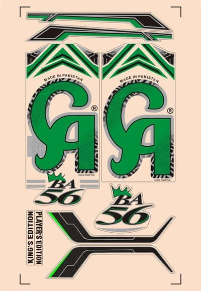 Bat Stickers CA 56 Babar Azam