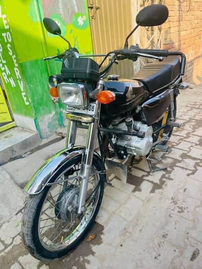 Honda CG125 self start