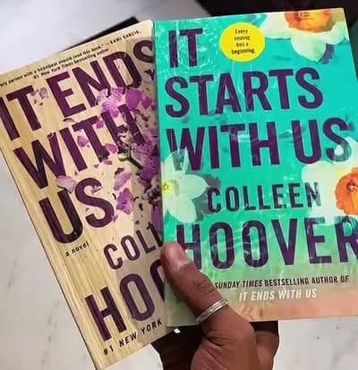 It ends with us & it starts with us- Collen Hoover Bestseller duo