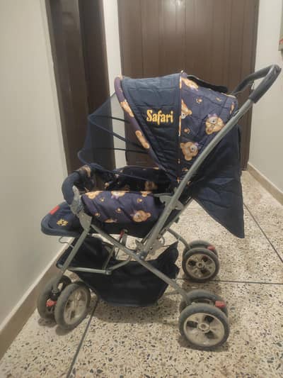 Original Safari Baby Stroller- Pram in Good Condition