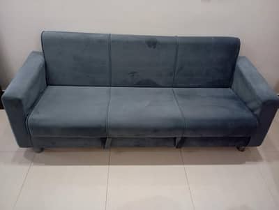 moltyfoam 2 in 1 couch sofa and bed
