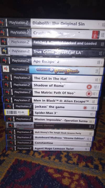 Playstation 2 games for sale in good condition