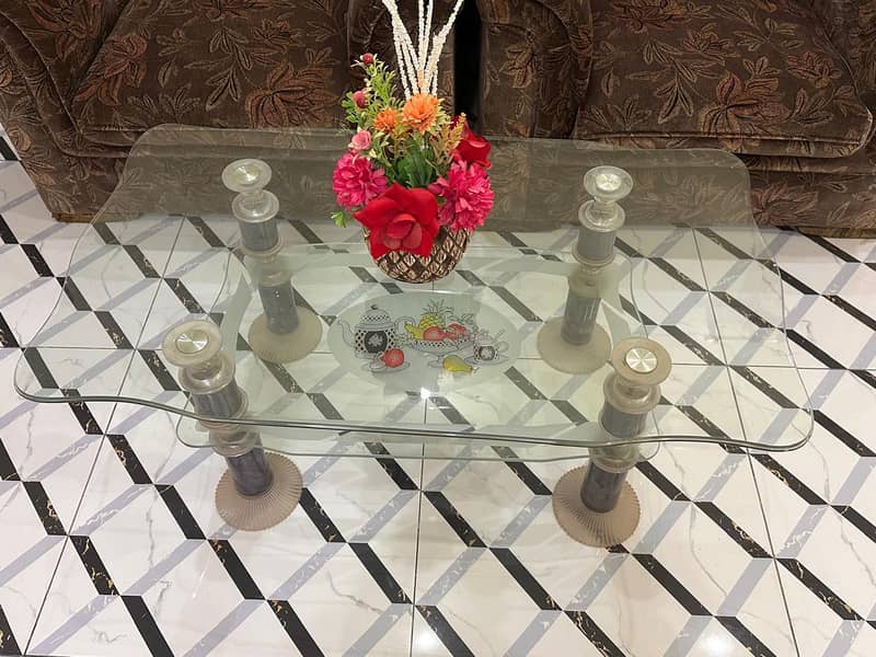 Glass table 2