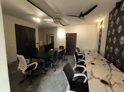 Furnished Office for Rent in Gulberg for (Call center + Software house + Marketing Office & Other Setup as You Want)