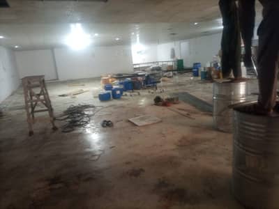 1 Kanal Commercial Hall with 100 Kva Load for Rent in Ferozpur Road for Warehouse, Factory, stitching unit, or other Production Center
