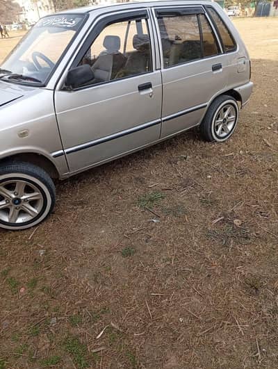 Suzuki mehran Euro 2017 model second owner minor touching urgent for