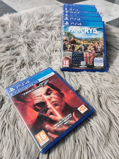 PLAY STATION 4 GAMES | Exchange Aslo Possible.