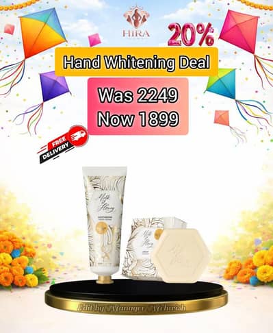 milk and honey hand cream and soap