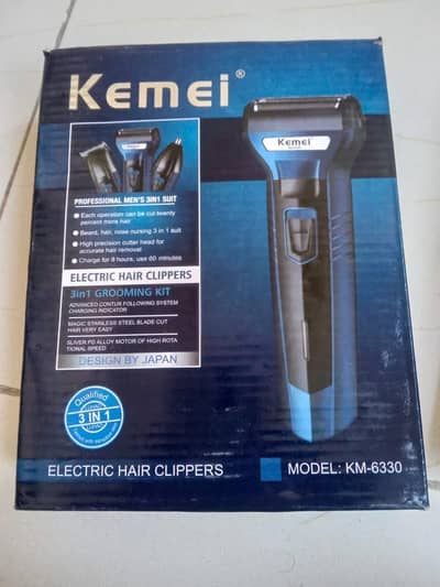 Brand new Kemei KM-6330 3 in 1 Electric trimmer