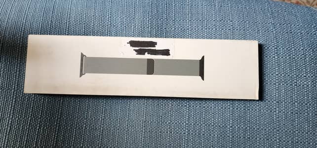 Apple Watch 45MM STRAP - Milanese Loop Graphite ORIGINAL Box Pack