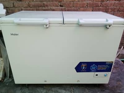 Haier deep freezer double door for sale