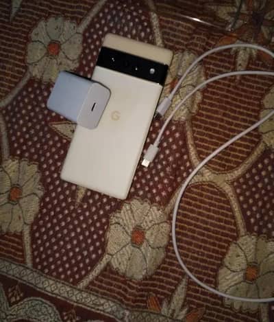 Google pixel 6 pro complete box urgent sale connect wtp no