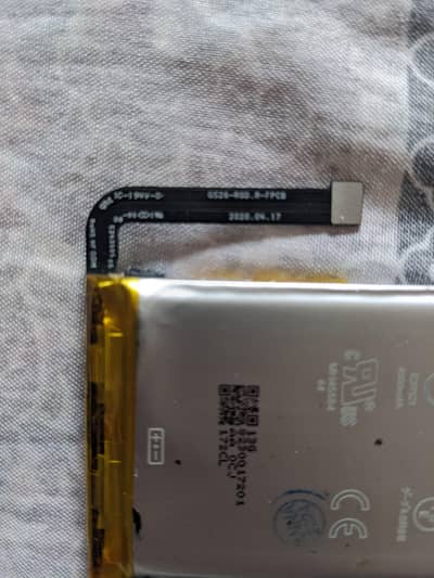 pixel 5 pulled out battery  100% original