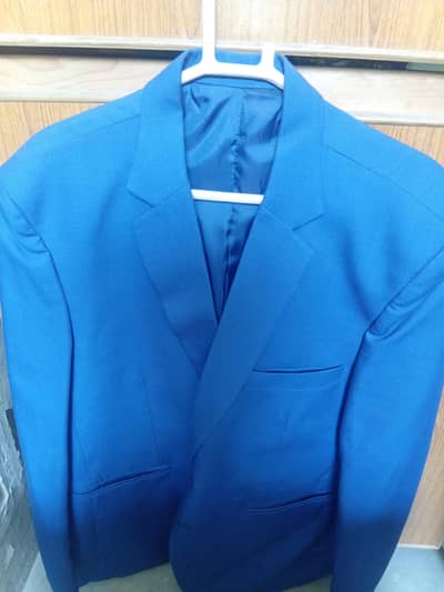 Royal Blue colour 2 Piece Coat