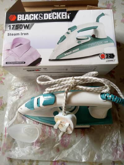 Black and Decker steam iron