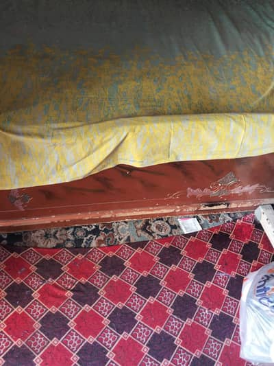 deco lasani bed almari 2 side table mirror