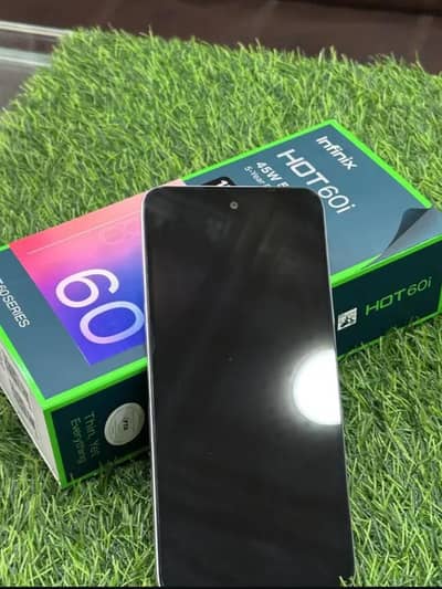 Infinix hot 60i in best condition with original box and charger