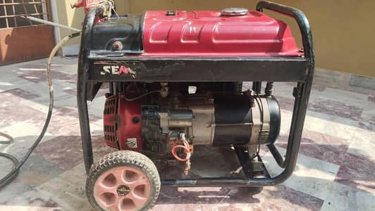 gas patrol generator 6kva original conditio 10/10 koi Kam nah