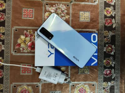 Vivo y20 complete box neat and clean condition