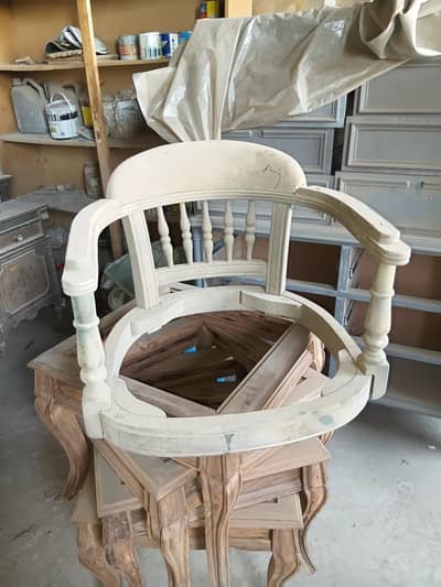 chair For Sale Revolving Frame Only wood pure