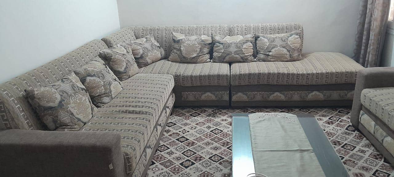 L shaped sofa set 4