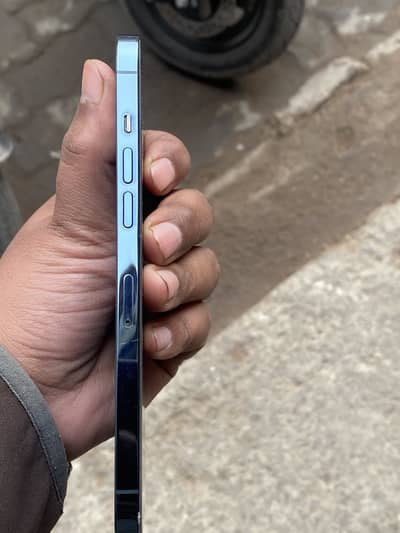 12 pro max 128gb. Pacific blue with box