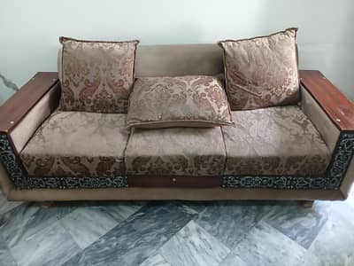 Sofa Set || 6 seater Sofa set || Solid Wooden sofa set