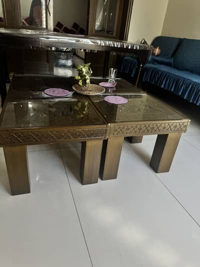 Brown color Center Tables