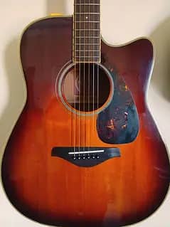 Yamaha FGX720SCA BS (2005) Semi-Acoustic – Original Electronics
